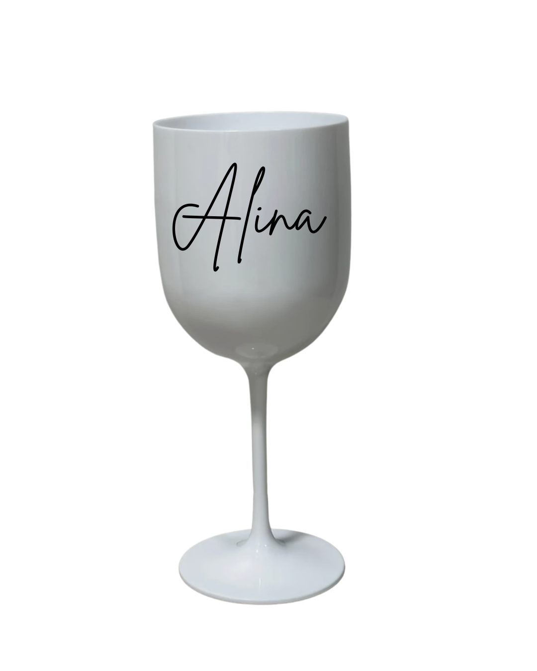 Personalised Elegant Shatterproof Wine Glass