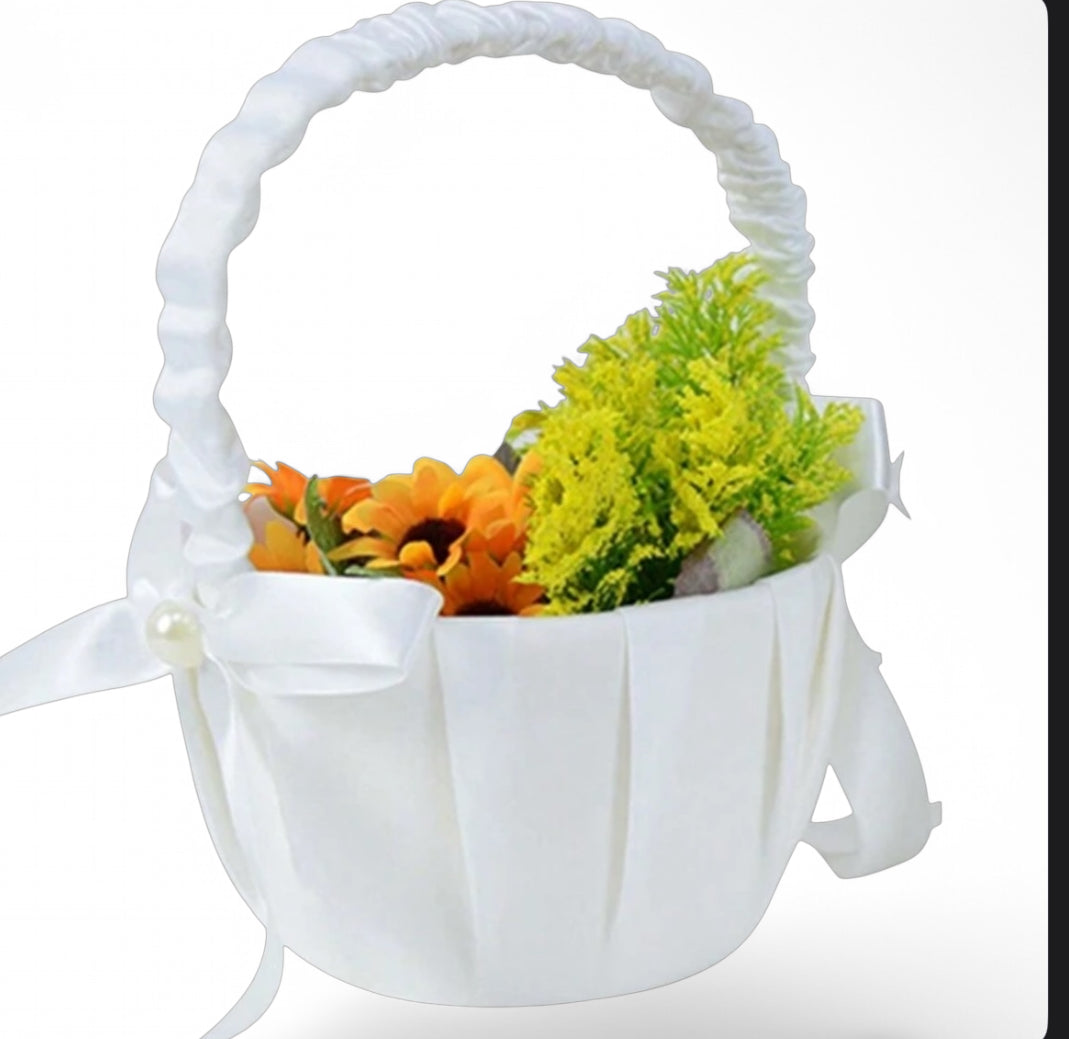 Wedding Flower girl / boy basket