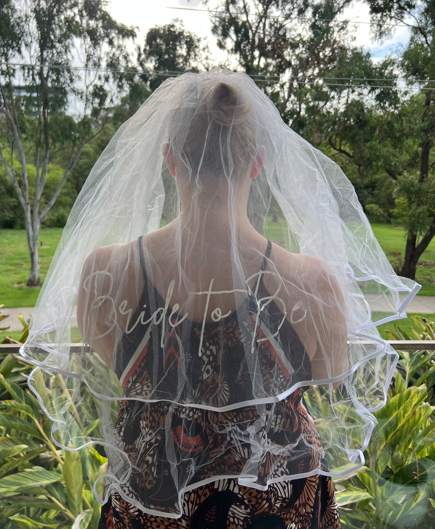 Bride To Be Long Veil
