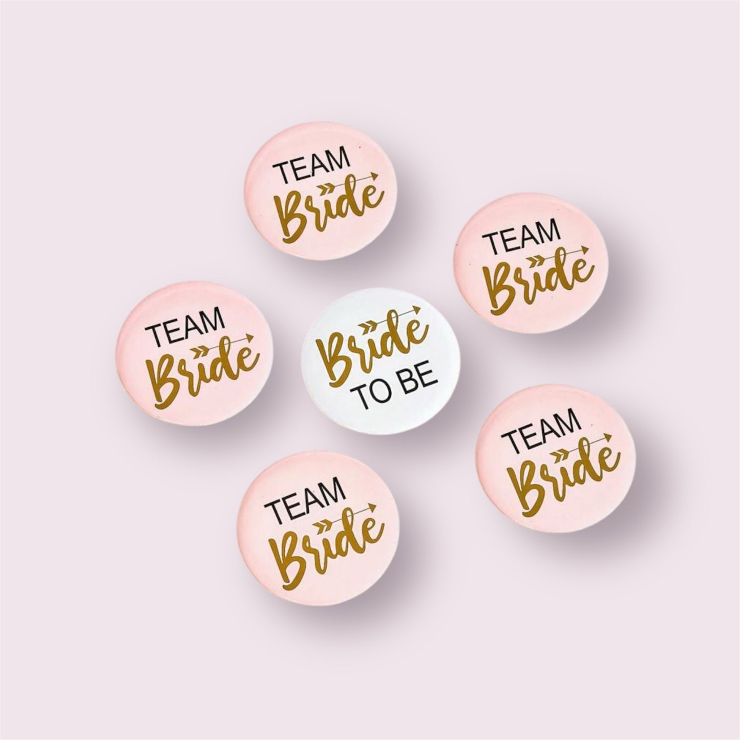 Team Bride Pins