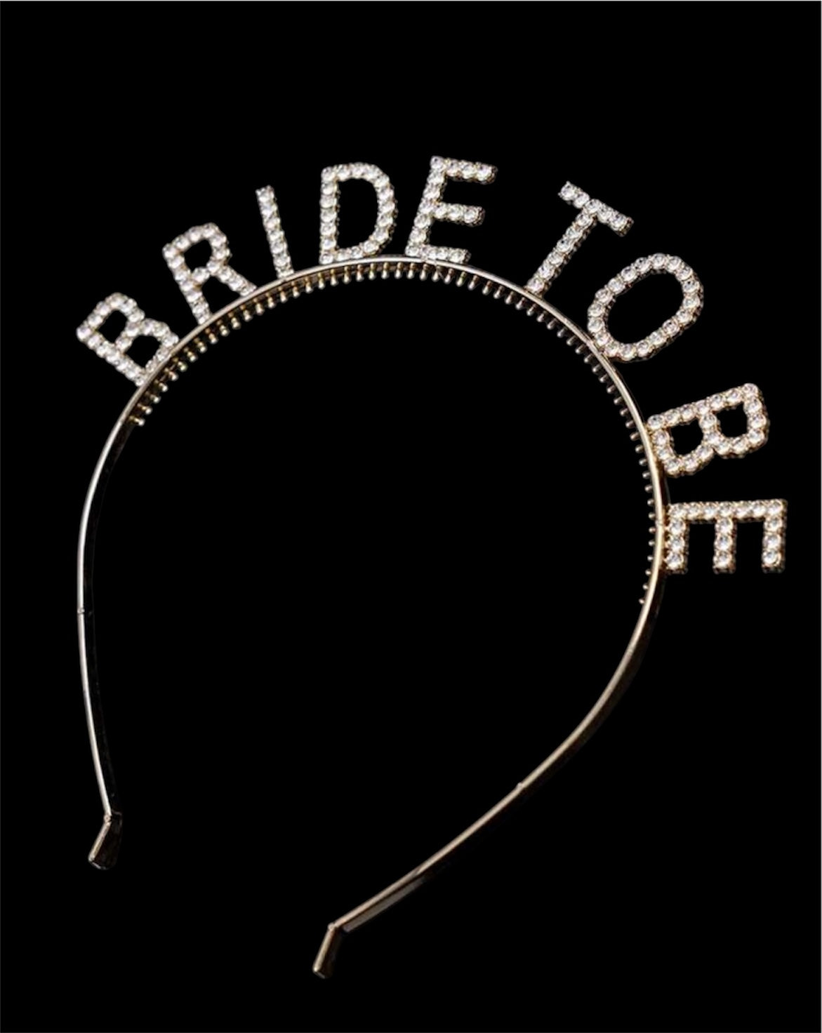 Bride To Be Rhinestone Headband