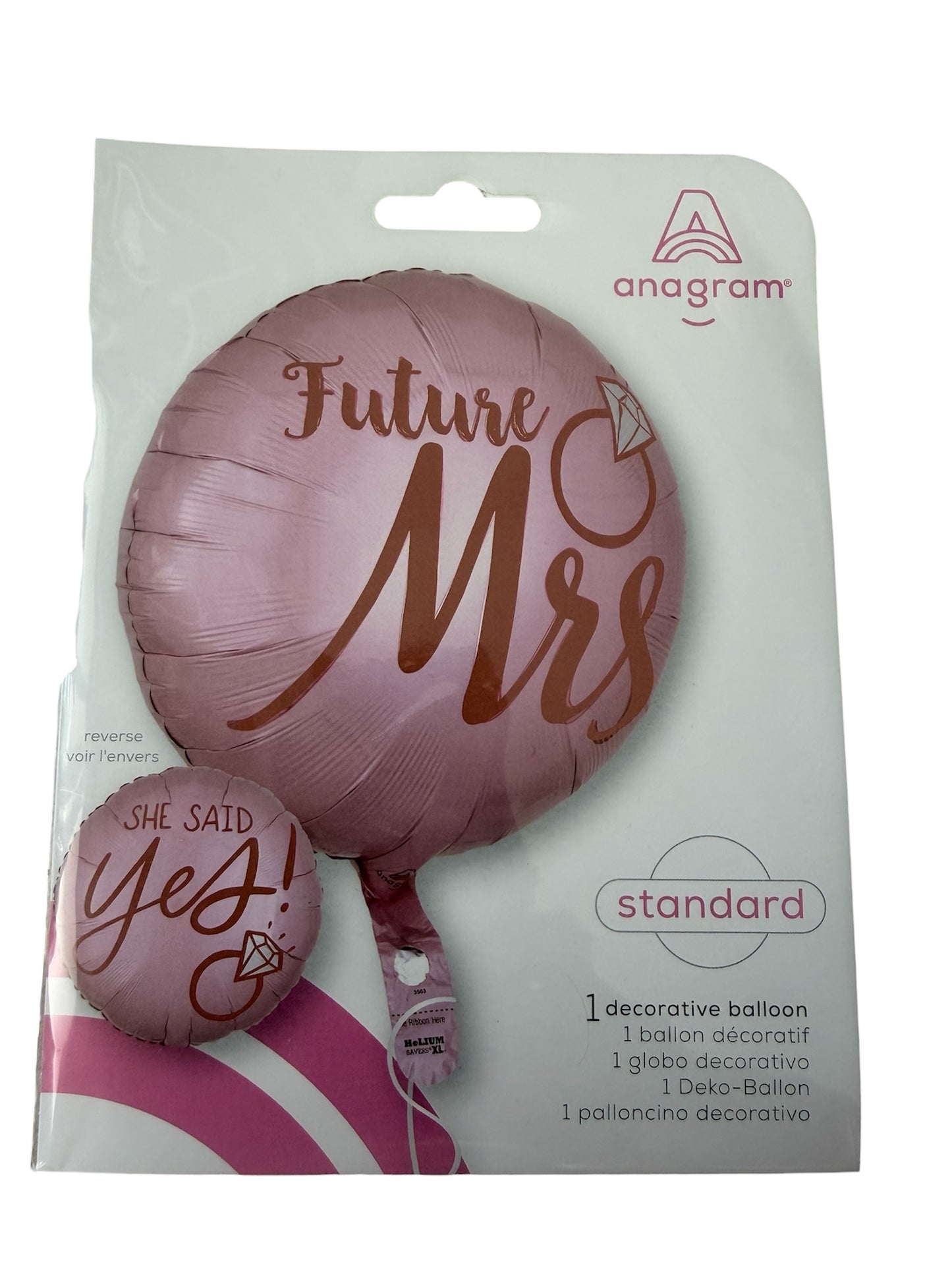 Future Mrs & She said yes Balloon