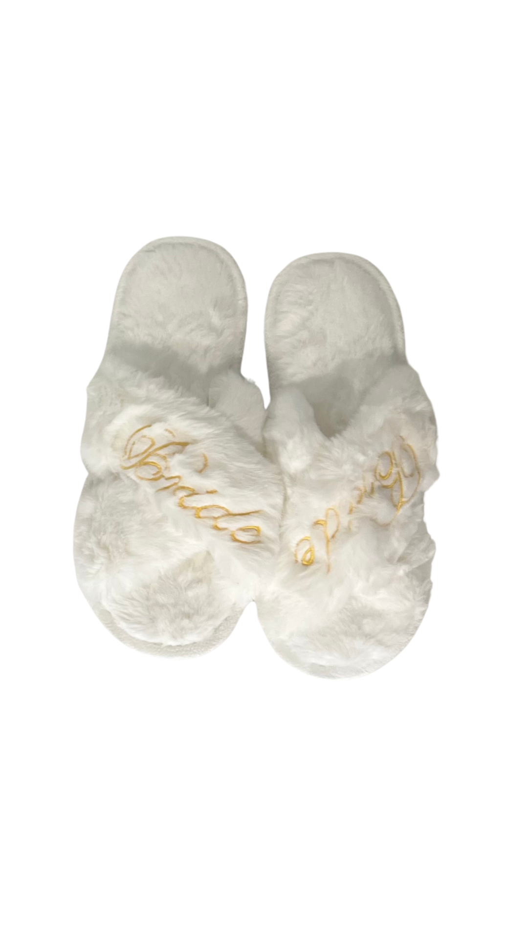 Bride Fluffy Slippers