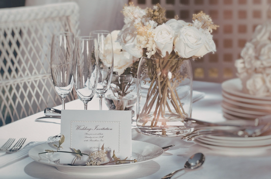 Elevate Your Wedding Décor: Why Custom Glasses & Plates Are the 2026 Game Changer