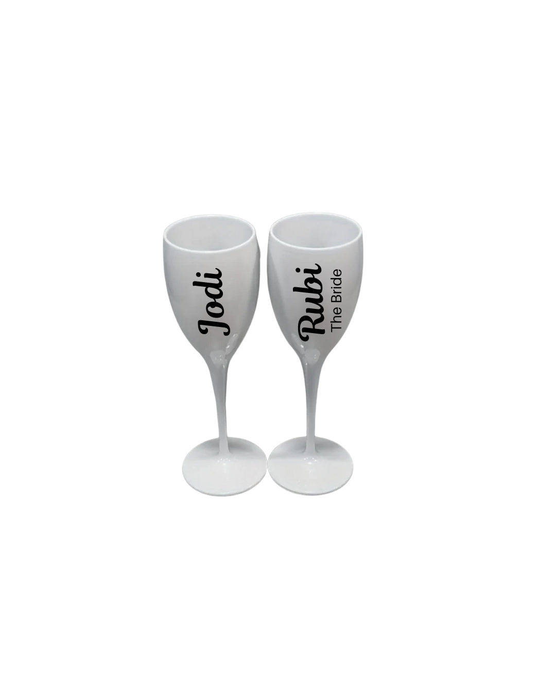 Personalised Elegant Shatterproof Champagne Flute