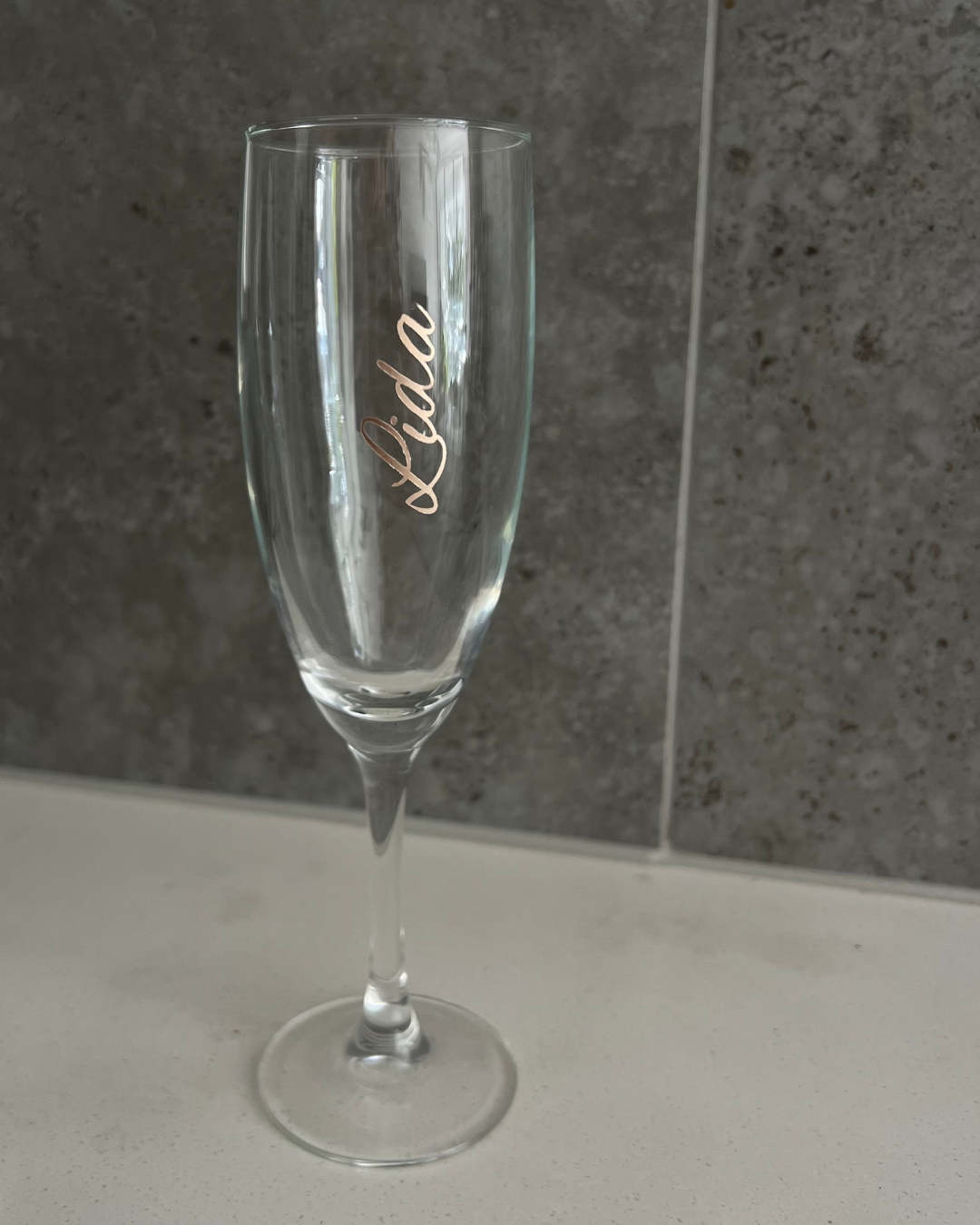 Personalised Champagne Flute | Glass