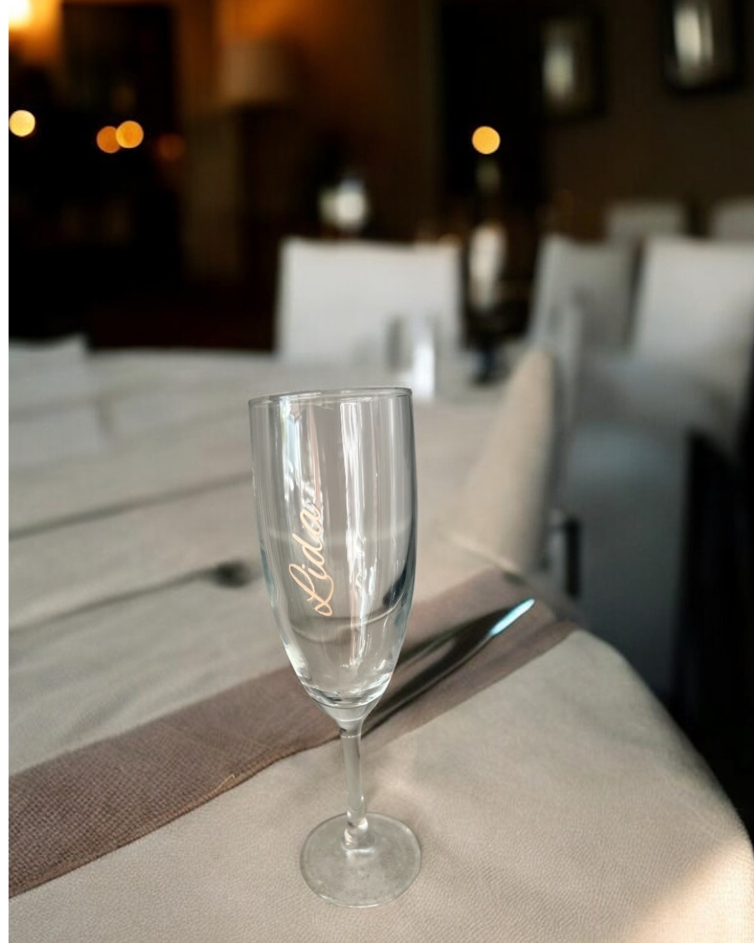 Personalised Champagne Flute | Glass