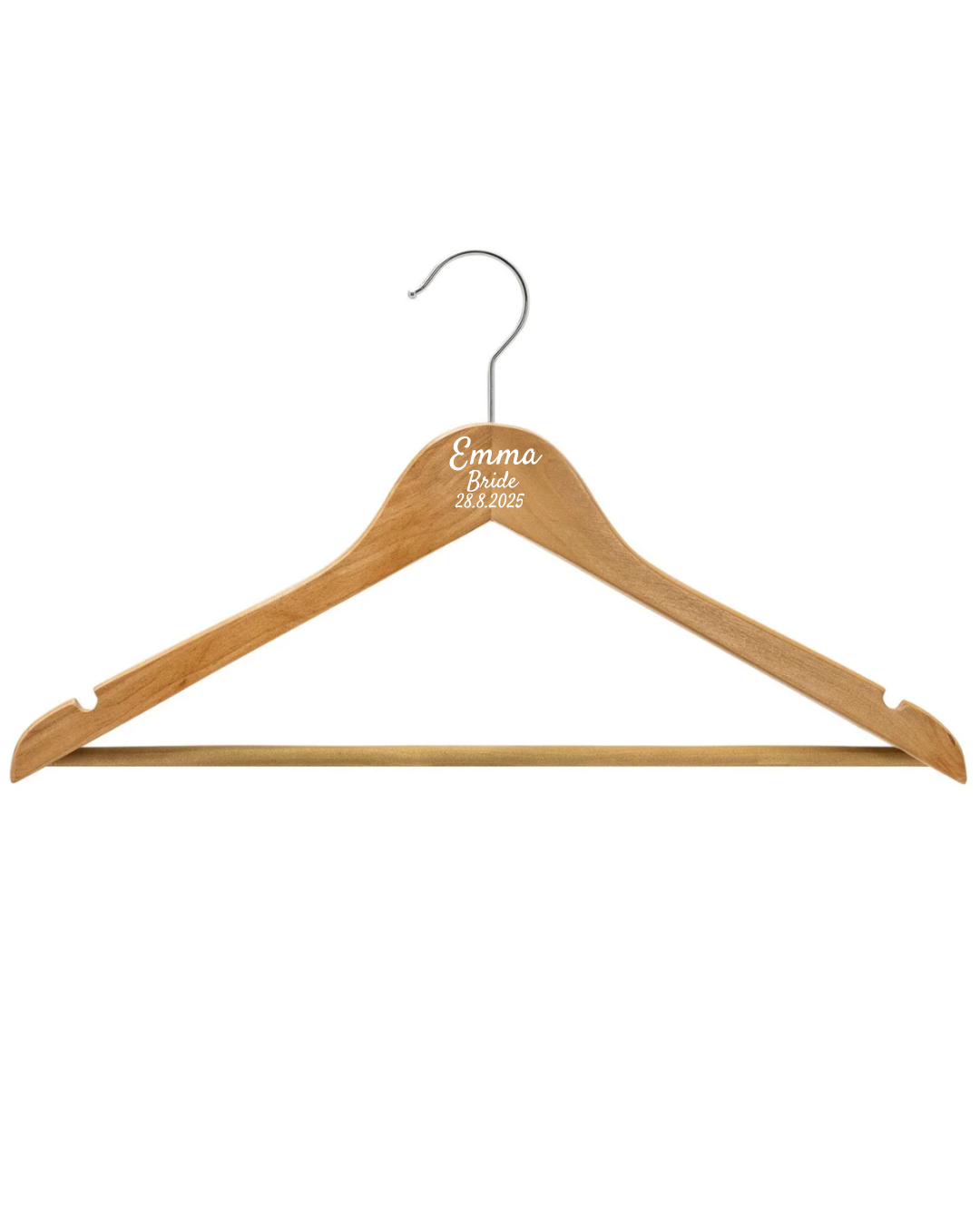 Personalised Bridal Wooden Hanger