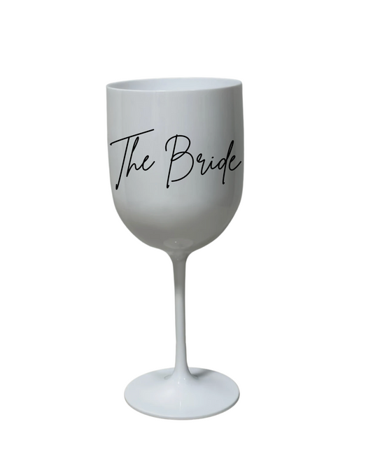 Personalised Elegant Shatterproof Wine Glass