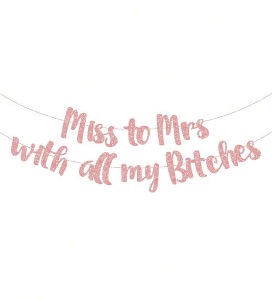 Miss to Mrs Banner