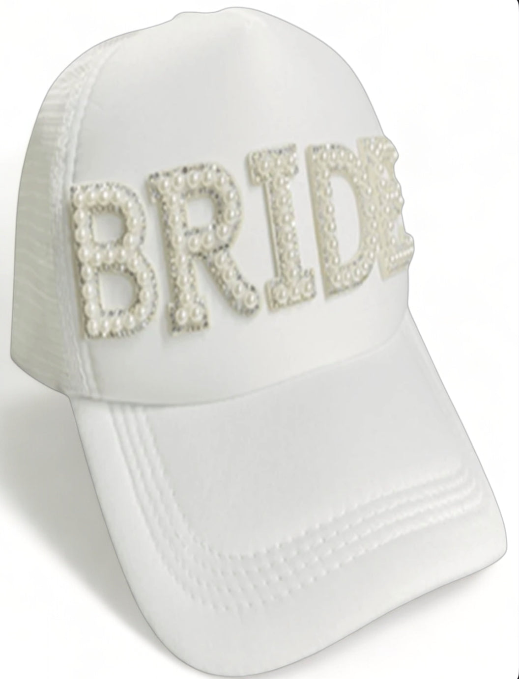 Bride White Cap