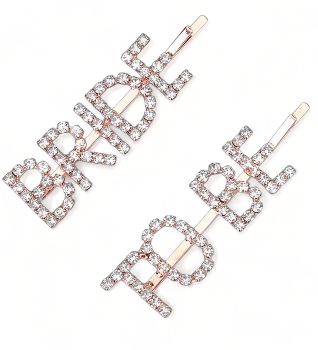 Bride To Be Hair Clips