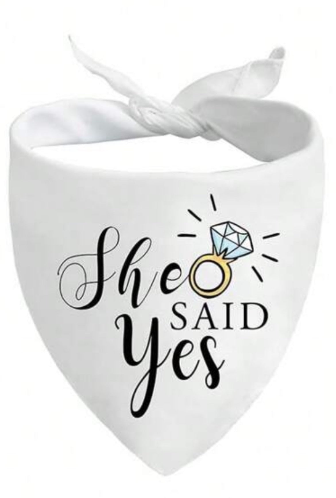 Dog Bandana | Wedding & Engagement