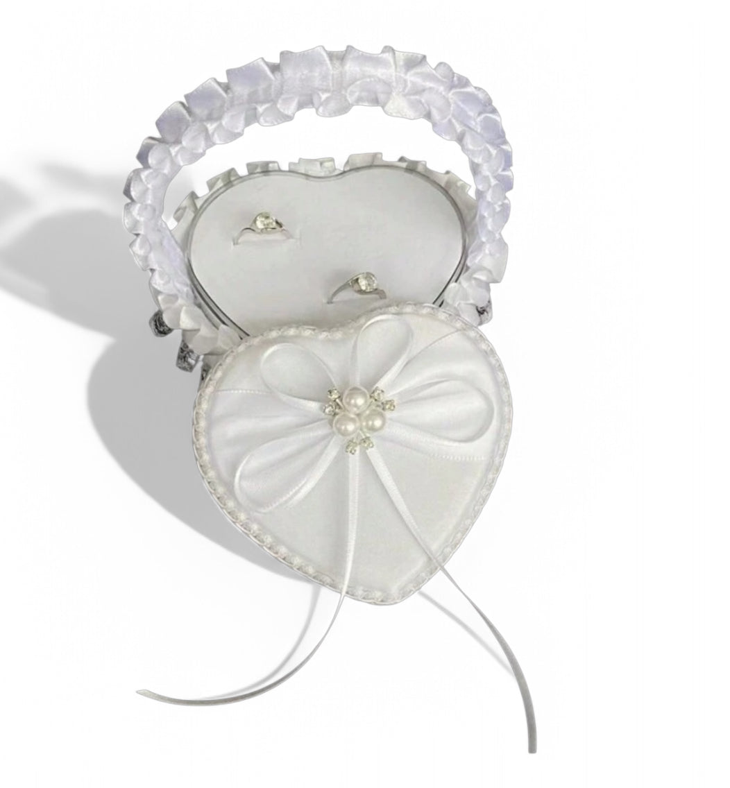 Handmade Heart shaped Ring Box