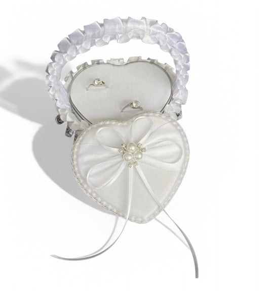 Handmade Heart shaped Ring Box