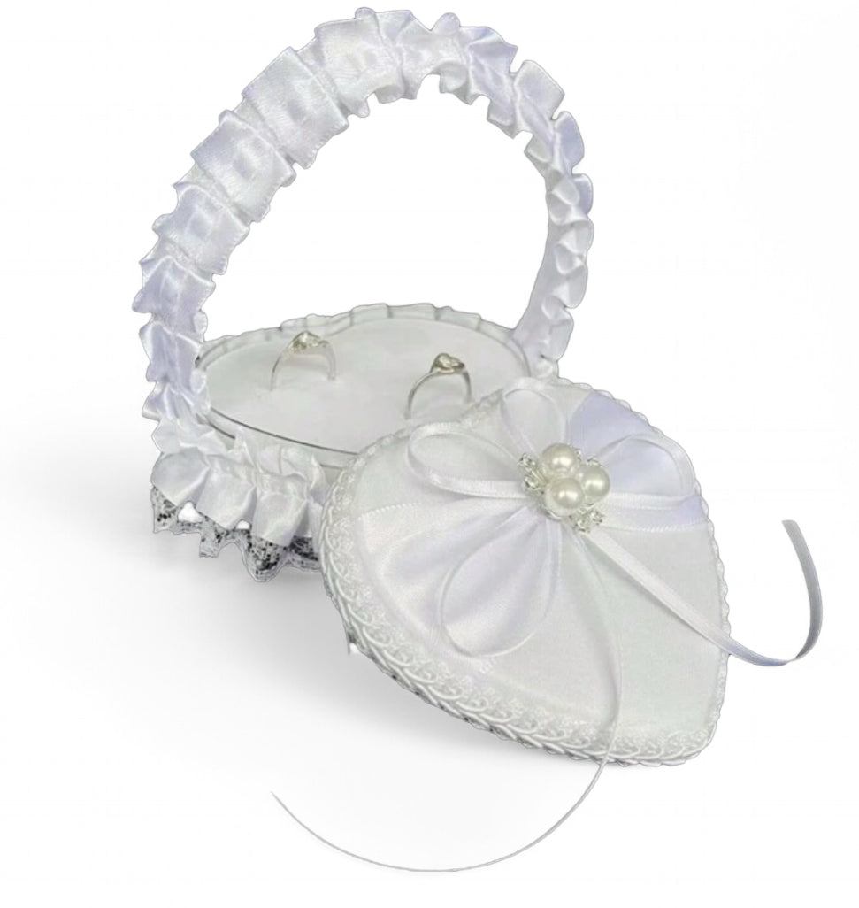 Handmade Heart shaped Ring Box