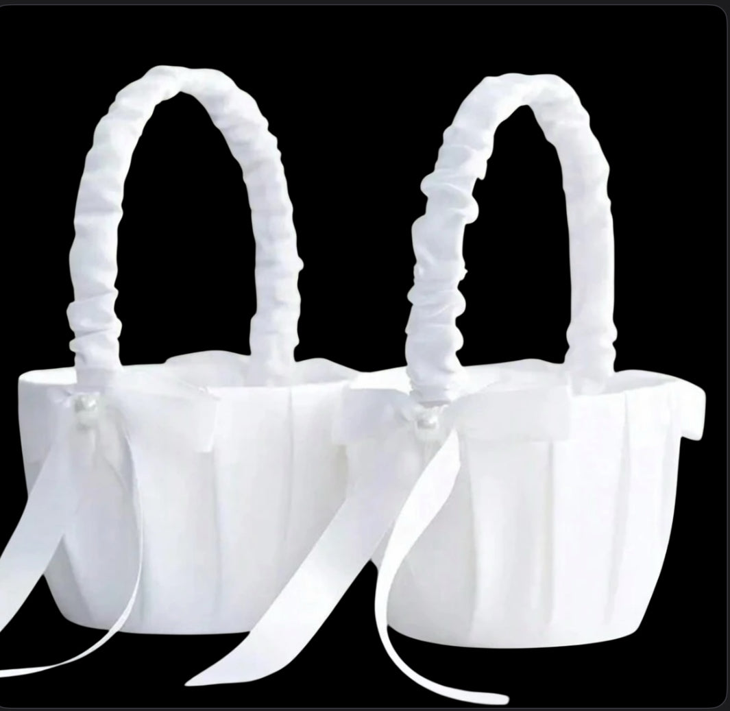 Wedding Flower girl / boy basket