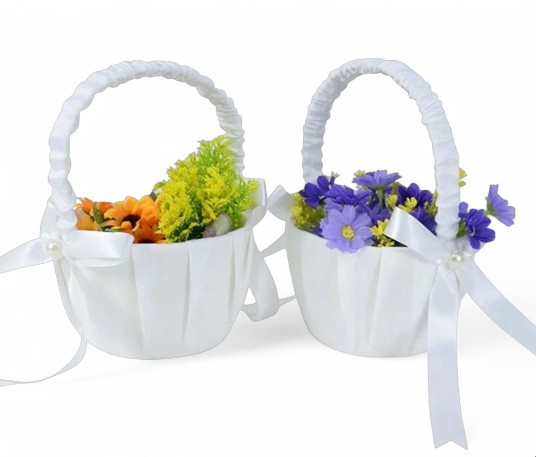 Wedding Flower girl / boy basket