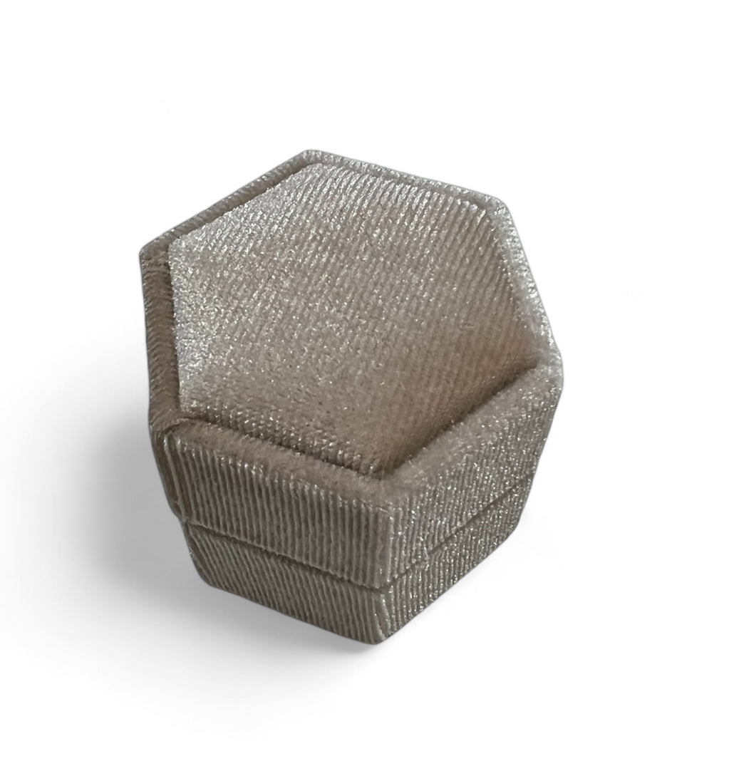 Velvet Wedding Ring Box