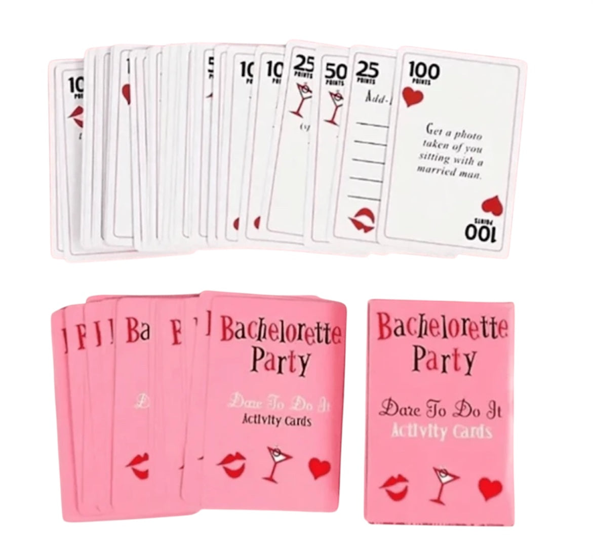 Bachelorette Party Game Dare Cards