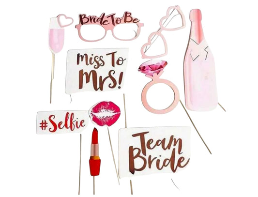 Bachelorette Party Photo Booth Props