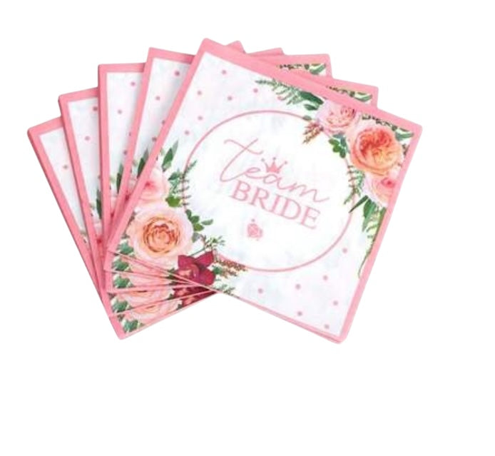 Team Bride Napkins