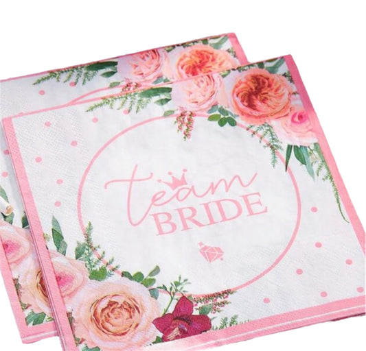 Team Bride Napkins