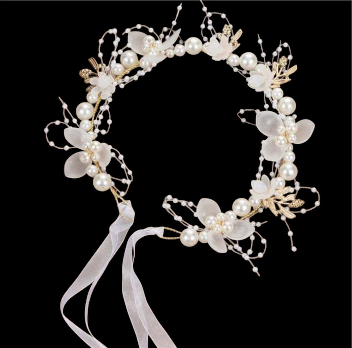 Kids Floral Crown Headband