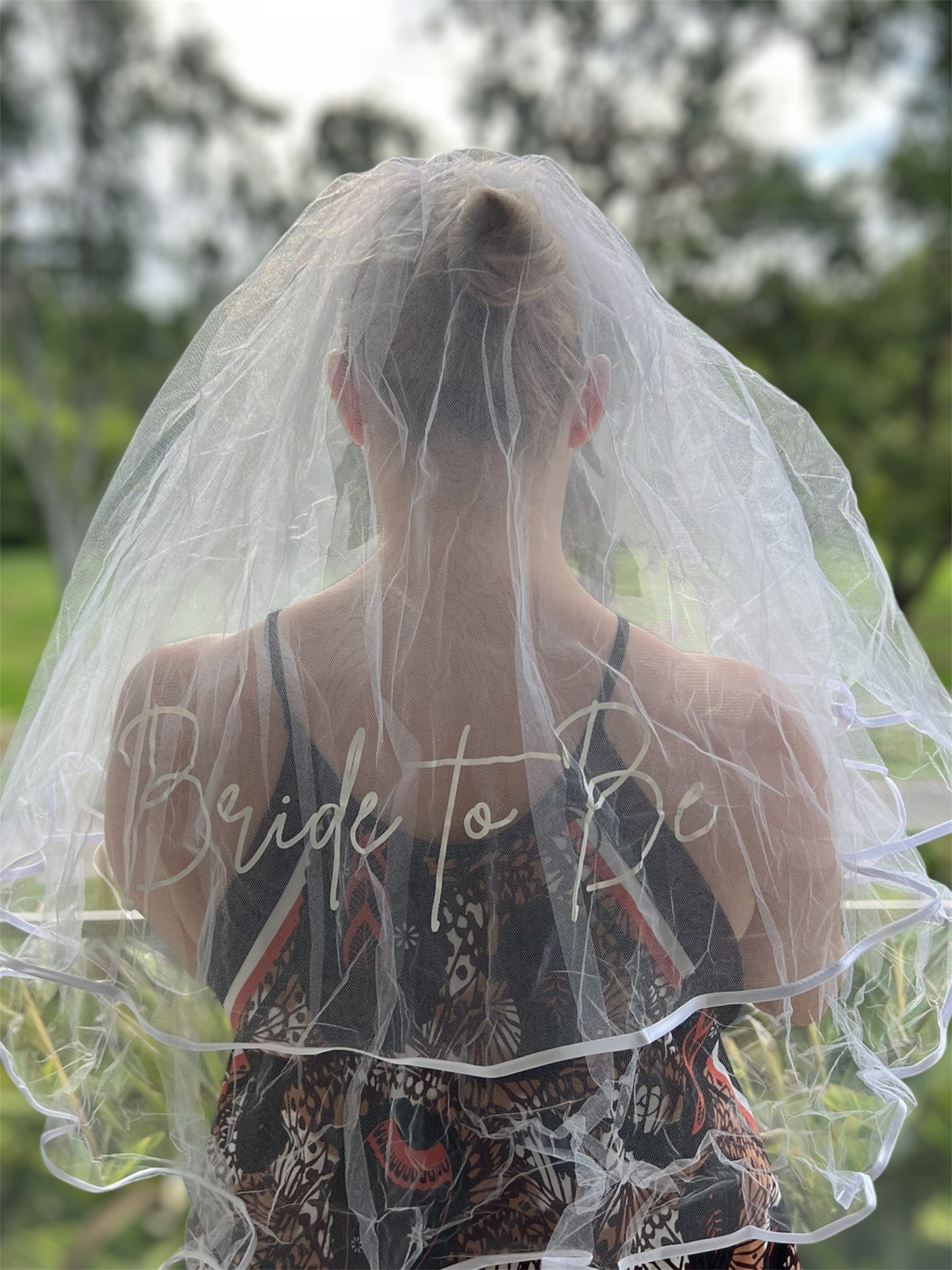 Bride To Be Long Veil