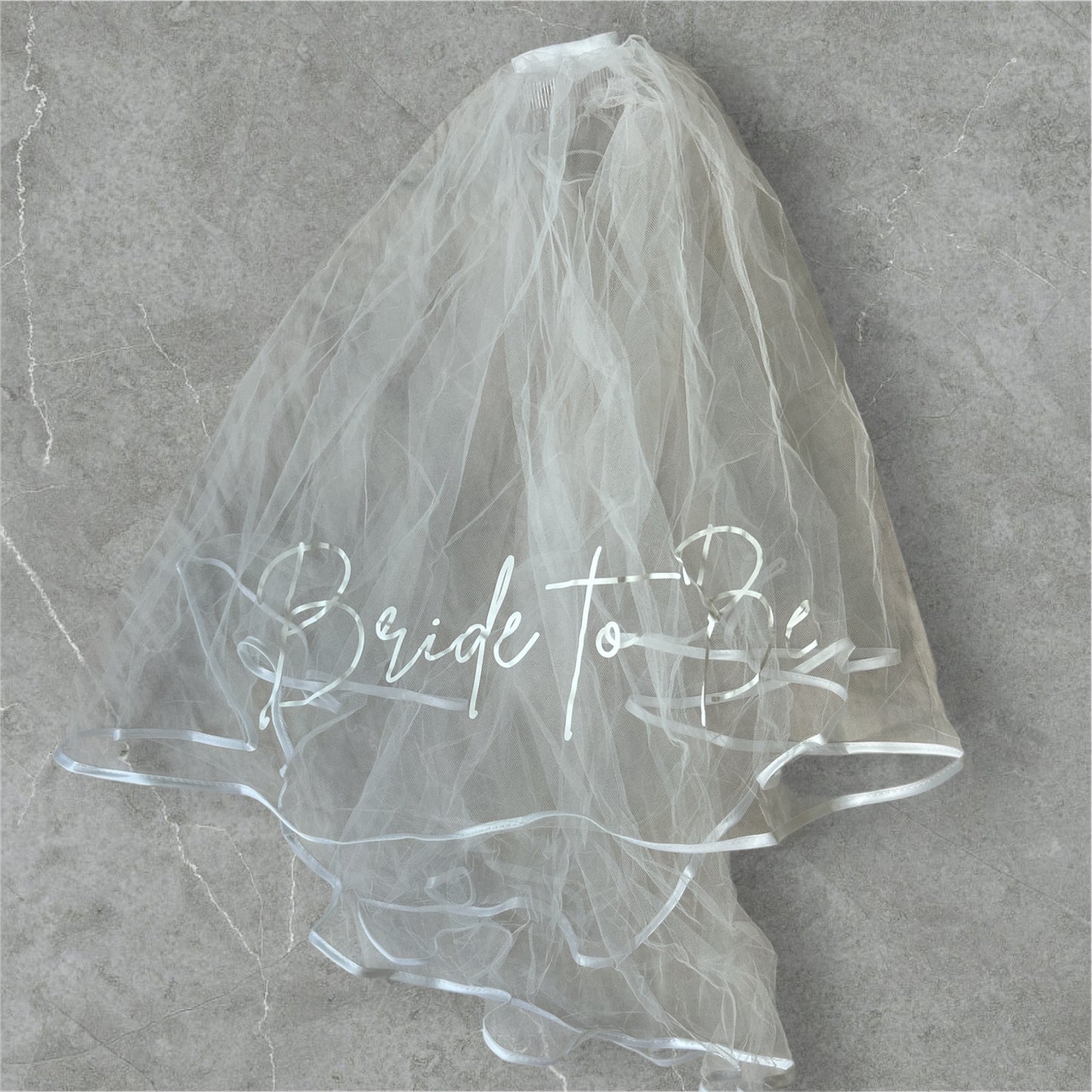 Bride To Be Long Veil