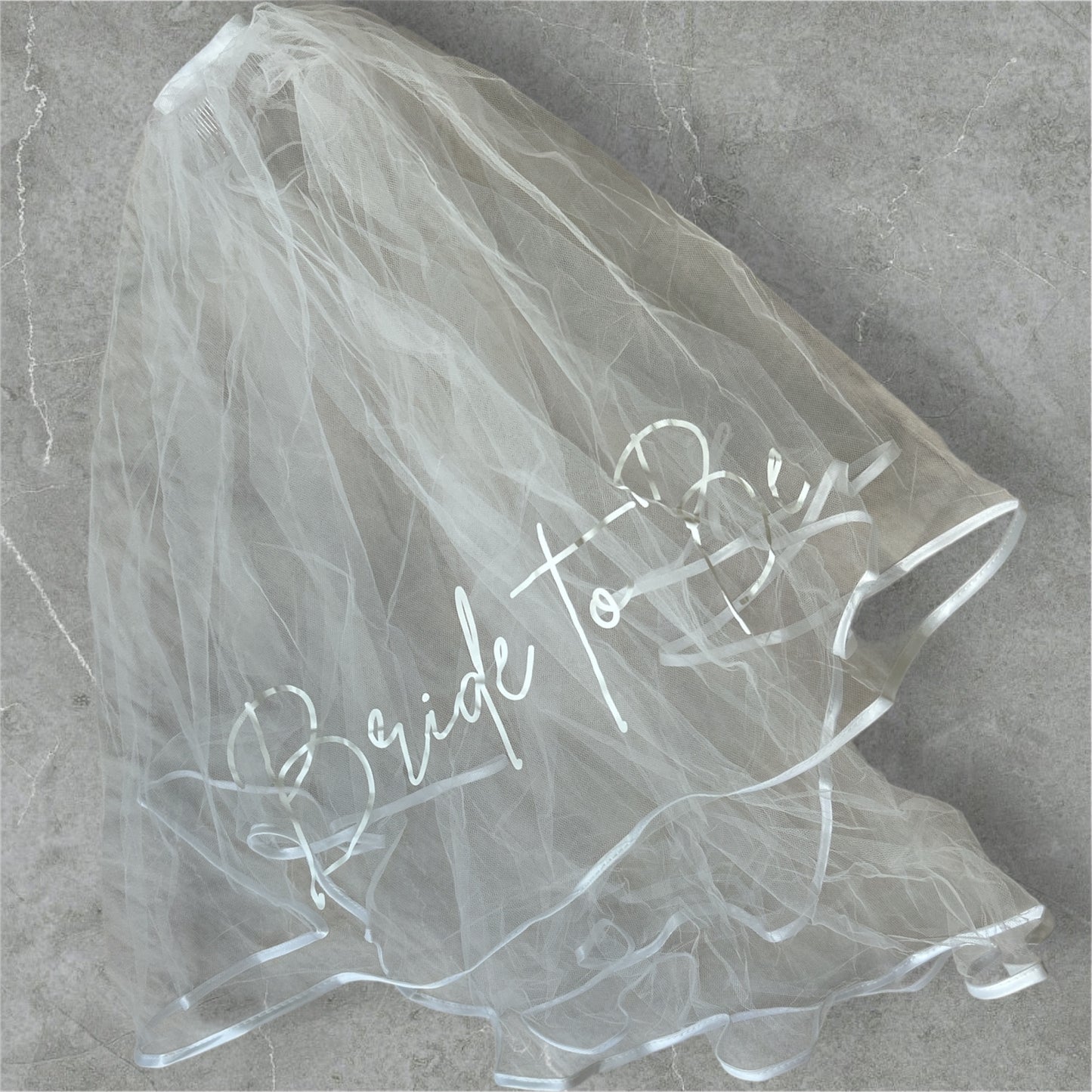 Bride To Be Long Veil