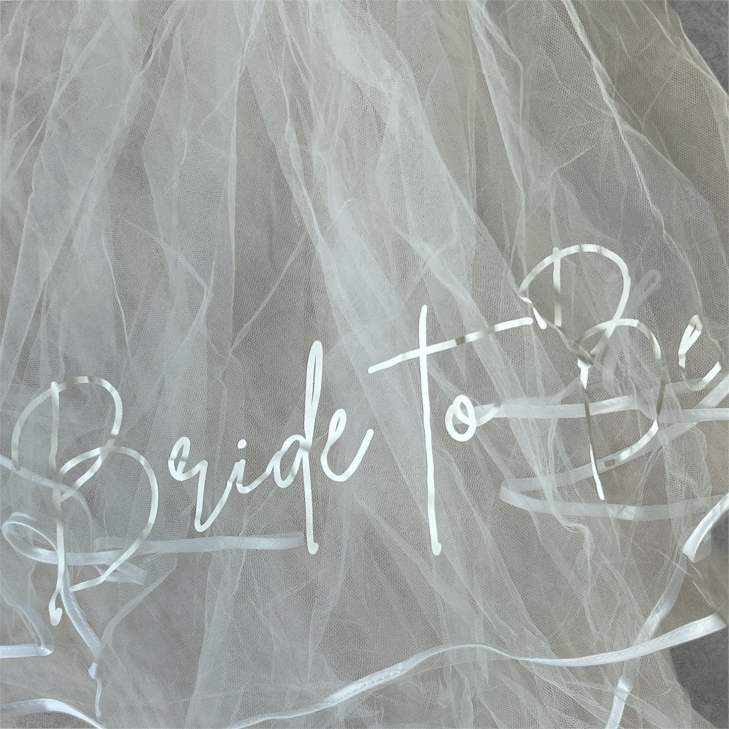 Bride To Be Long Veil