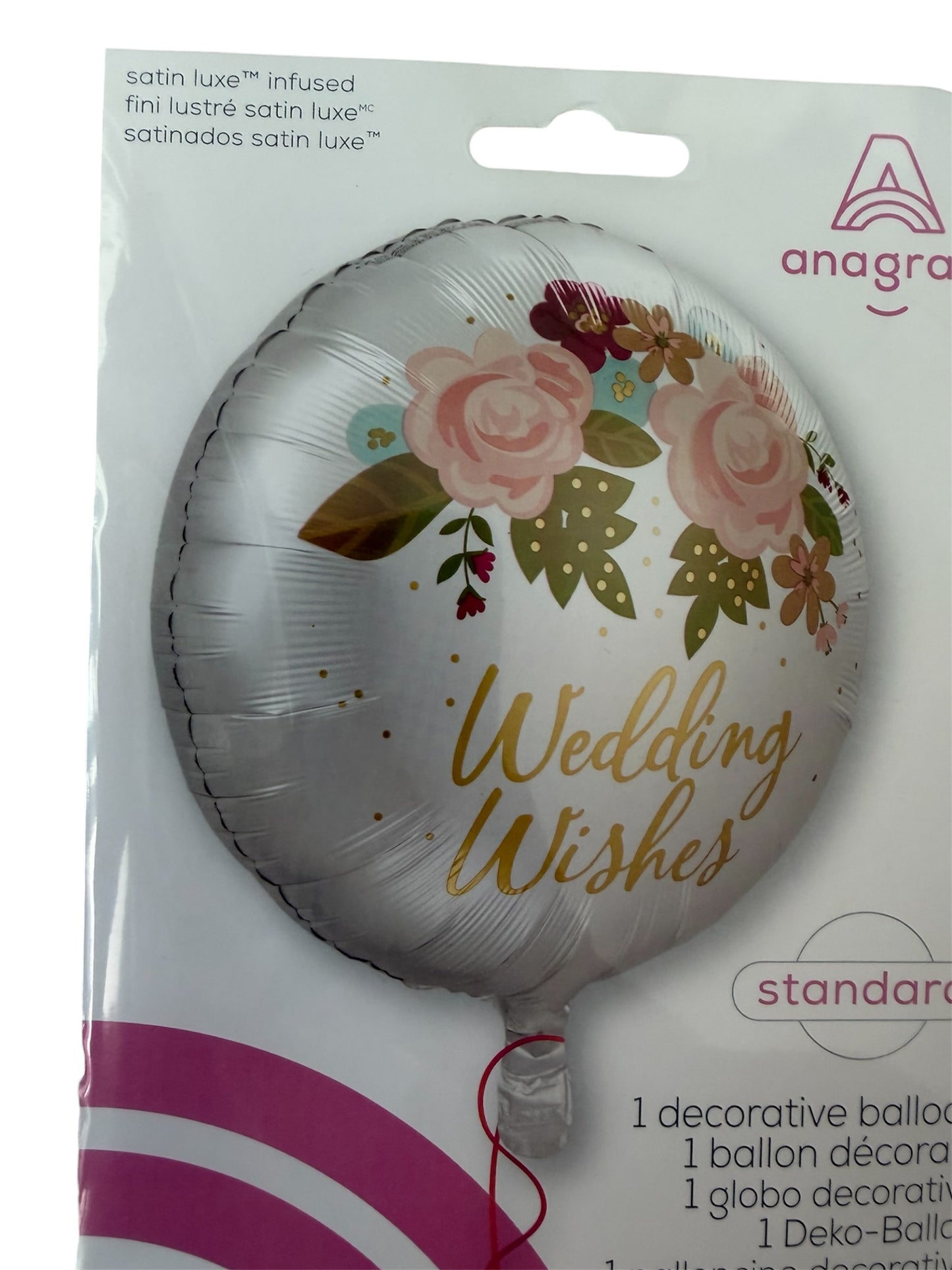 Wedding Wishes Ballon