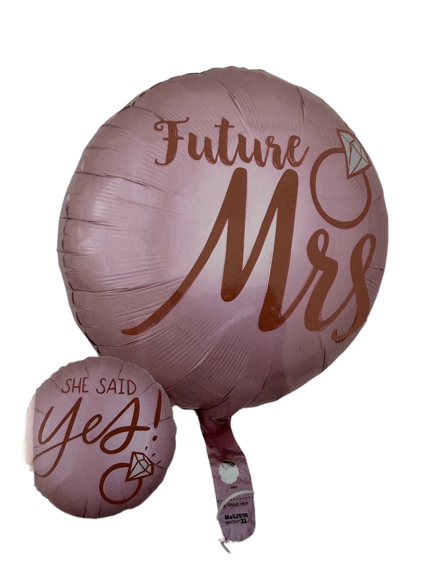 Future Mrs & She said yes Balloon