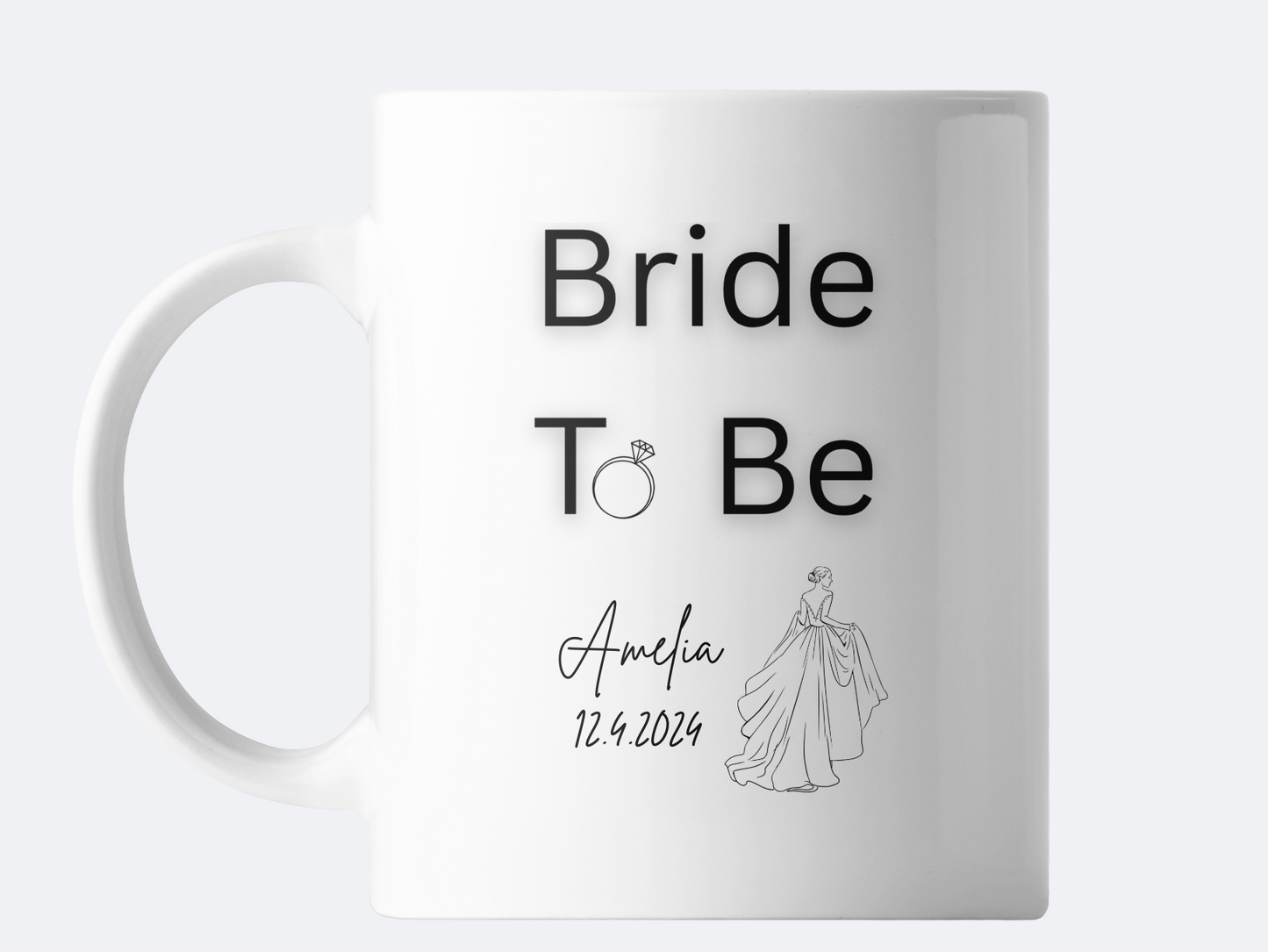Bride To Be Personalised Mug