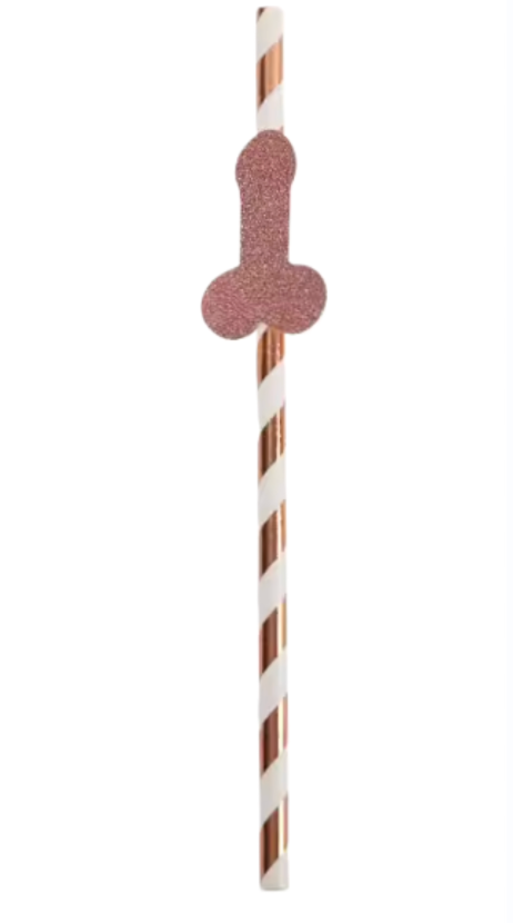 Hen Party Paper Straws
