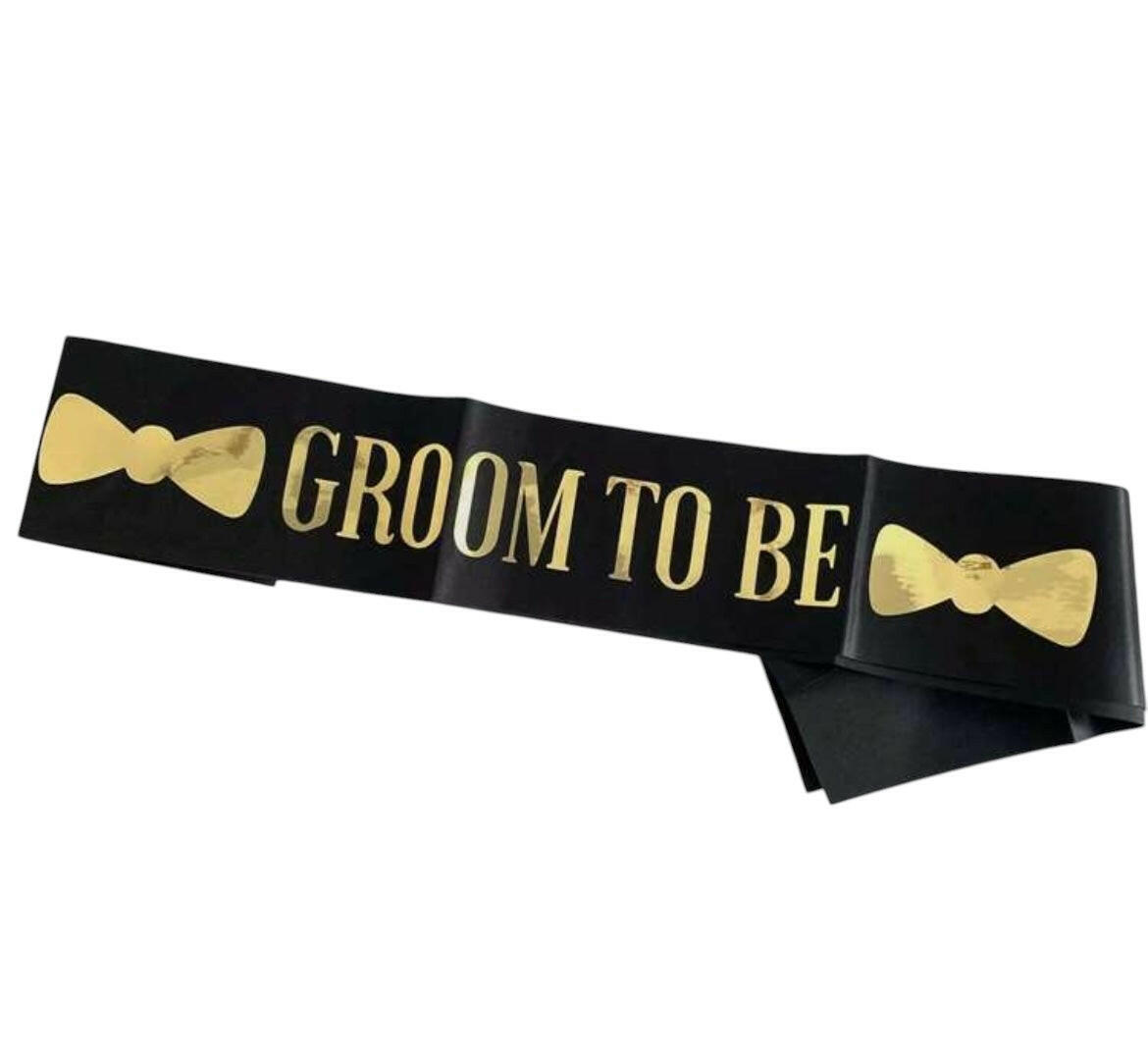 Groom To Be Sash