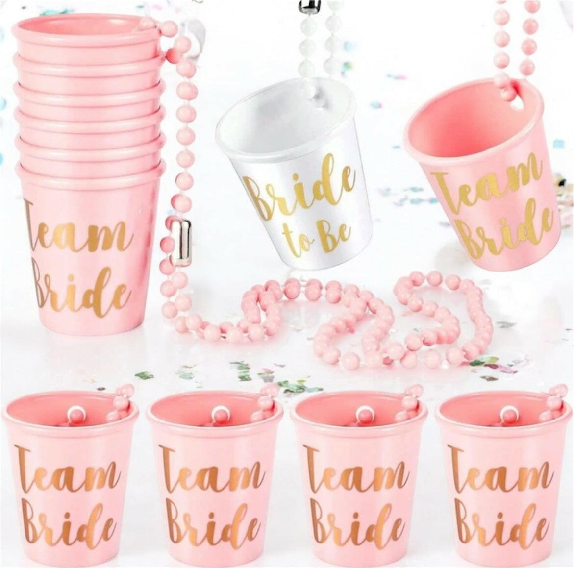 A Set of 12 Hens Party Shot Cups