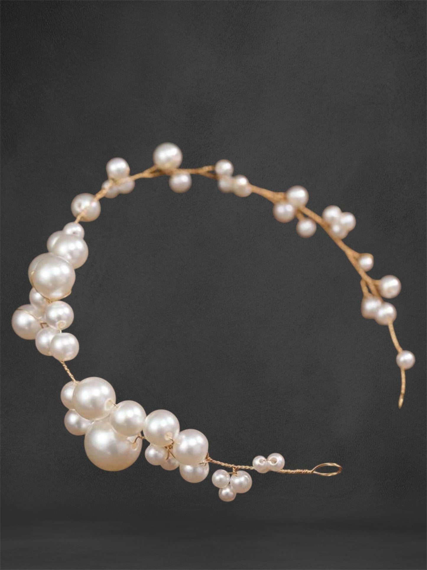 Elegant Handmade Faux Pearl Headband